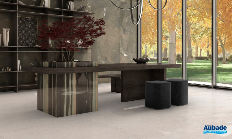 Collection Dorset par Tau Ceramica en coloris White