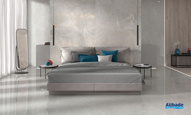 Collection Elite par Tau Ceramica en coloris Silver