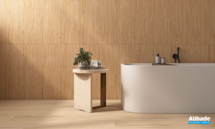 Collection Linewood par Tau Ceramica en coloris Sand
