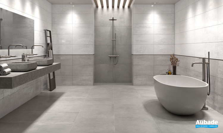 Collection Maison par Tau Ceramica en coloris Silver