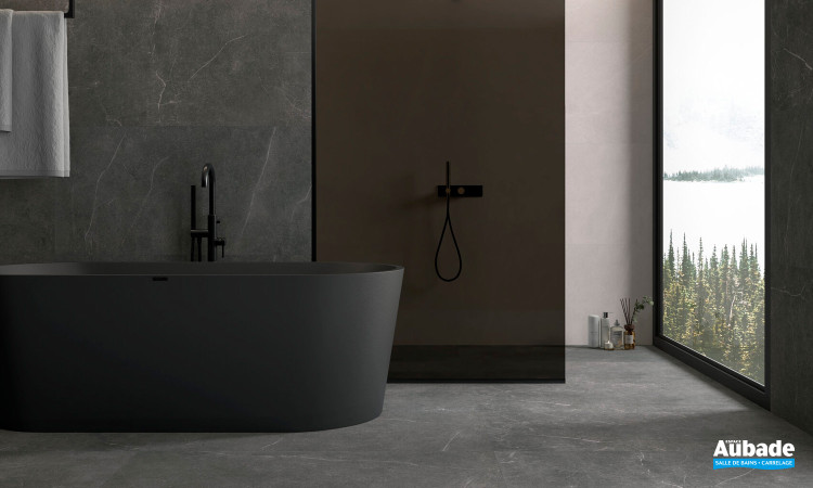 Collection Novastone par Tau Ceramica en coloris Graphite