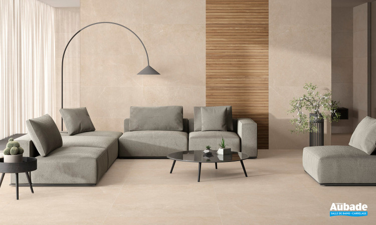 Collection Novastone par Tau Ceramica en coloris Ivory
