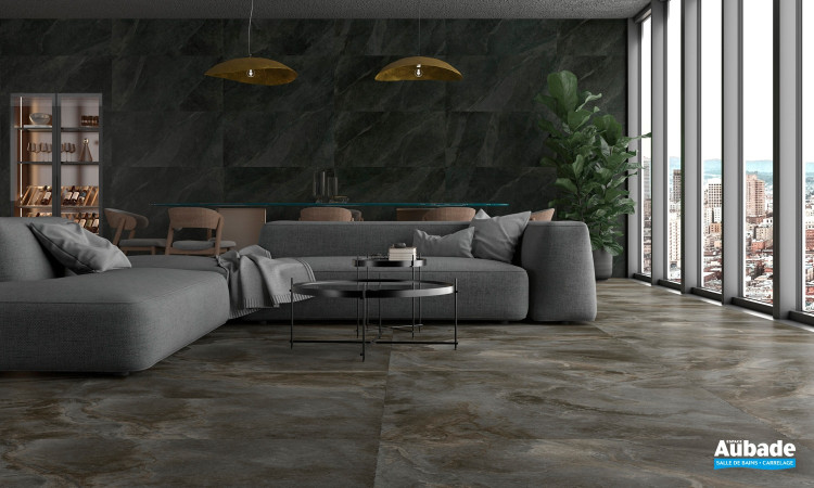 Collection Tempo par Tau Ceramica en coloris Gray