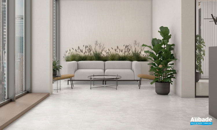 Collection Tempo par Tau Ceramica en coloris White