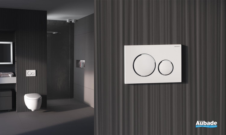 toilettes bati-support geberit plaque sigma20