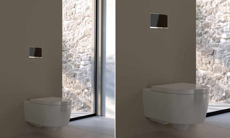 toilettes bati-support geberit plaque sigma60