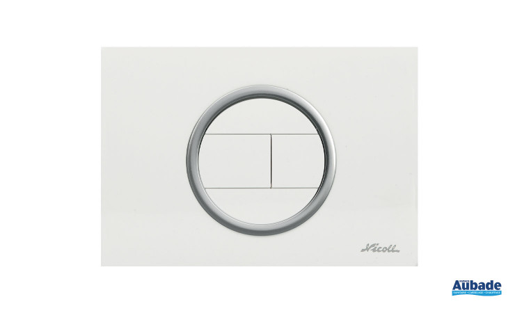 toilettes bati-support nicoll plaque de commande evo