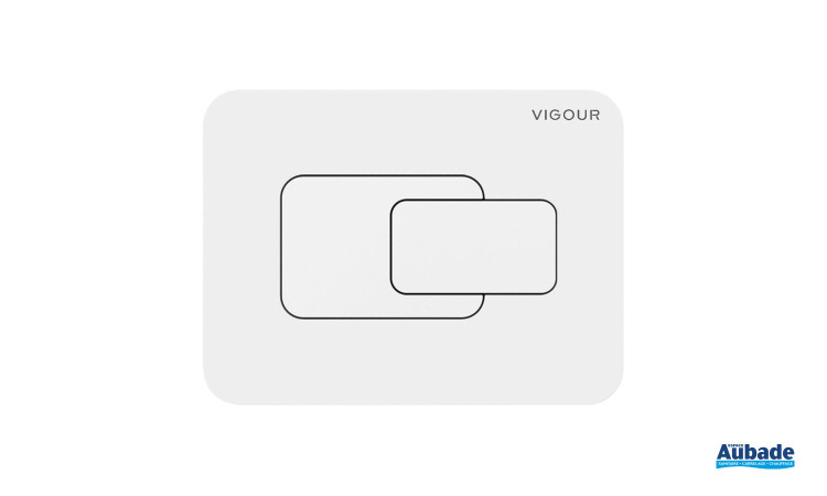 Plaque de commande Derby Style Ice plexiglass blanc de Vigour