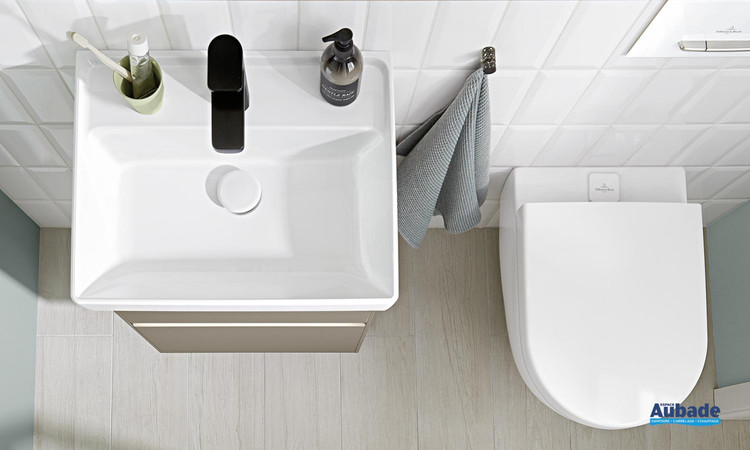 La technologie innovante de ViFresh peut être rempli de blocs WC de Villeroy & Boch