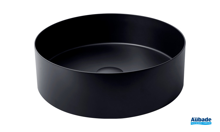 Vasque Inox Line finition PVD Noir mat anodisé
