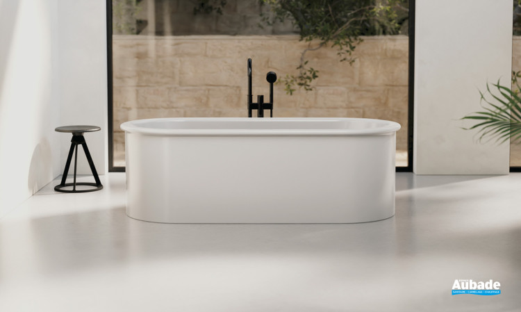 Baignoire en îlot BetteSuno Oval Blanc brillant de Bette