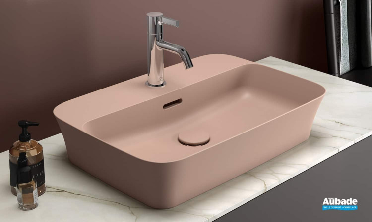 Vasque à poser rectangle avec plage de pose Ipalyss d'Ideal Standard