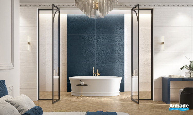 Collection Cavira par Villeroy & Boch en coloris décors White et Blue