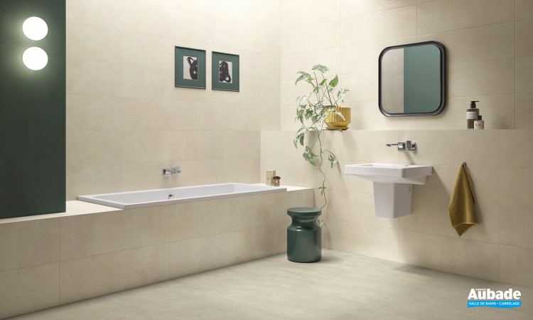 Collection Unit Five par Villeroy & Boch en coloris Creme et décor Creme Stripes