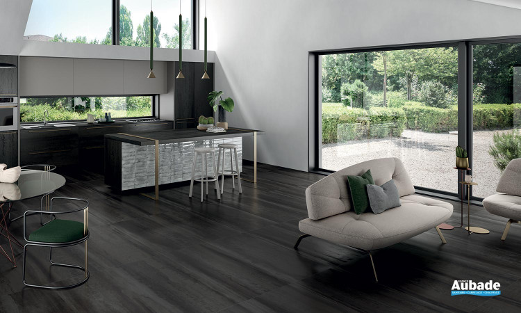 Collection Metallica par Viva Ceramica en coloris Dark et Grey Brick Lux