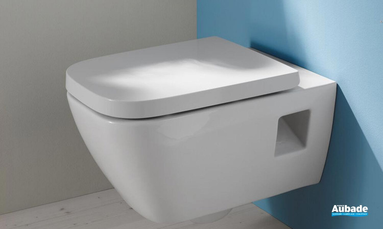 Pack WC Suspendu Renova Plan semi caréné Rimfree® de Geberit