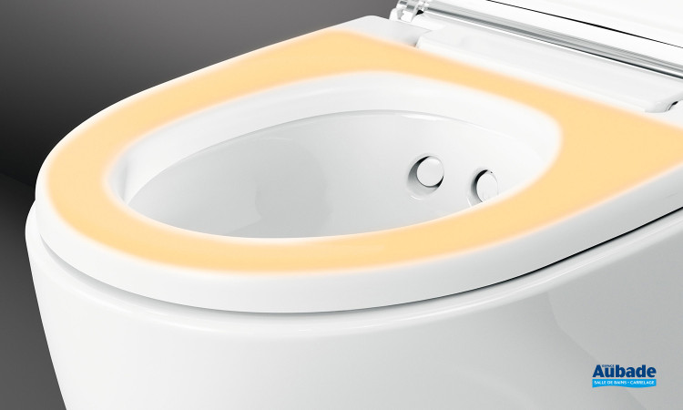 Chauffage de la lunette de WC