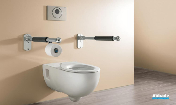 WC PMR Geberit Cuvette suspendue Renova Comfort