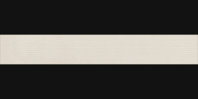 Listel Allegra par Tau Ceramica en coloris Strip-Cream
