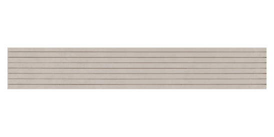 Listel Cement Vibes par Ceramiche Piemme en coloris Cannete-Beton