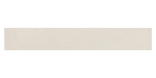 Listel Allegra par Tau Ceramica en coloris Strip-Cream