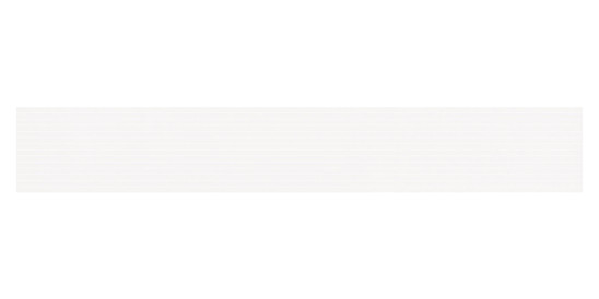 Listel Allegra par Tau Ceramica en coloris Strip-White