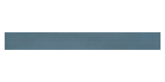 Listel Watery par Tau Ceramica en coloris Blue
