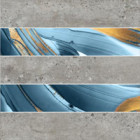Mosaïque Stonecrete par Azteca en coloris Brick Agata Ash