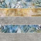 Mosaïque Stonecrete par Azteca en coloris Brick Tulum Blossom Ash