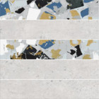 Mosaïque Stonecrete par Azteca en coloris Brick Venezia White