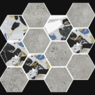 Mosaïque Stonecrete par Azteca en coloris Hex Venezia Ash