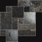 Mosaïque Ceramiche Piemme Ibla Ragusa Nera Mix 