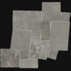 Mosaïque Fabrika par Emil Ceramica en coloris Blokko Dark Grey