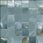 Collection Tele Di Marmo Onyx par Emil Ceramica en coloris mosaico Green 5x5