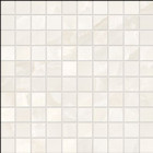 Collection Tele Di Marmo Onyx par Emil Ceramica en coloris mosaico Ivory 3x3