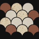 Mosaïque Chromatica par Fincibec en coloris Glee Break