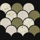 Mosaïque Chromatica par Fincibec en coloris Glee Rock