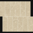 Mosaïque Salentina par GCR en coloris Mattoncino Sand