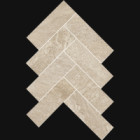 Mosaïque Slatestone par GCR en coloris Beige