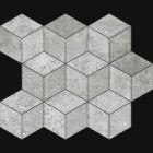 Mosaïque Ibero Camelot Grey Cube