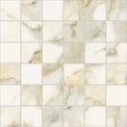 Mosaïque Scultorea par Marca Corona en coloris Tessere Calacatta Oro Fino