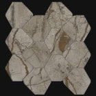 Mosaïque Scultorea par Marca Corona en coloris Tessere Esa River Grey