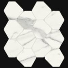 Mosaïque Scultorea par Marca Corona en coloris Tessere Esa Statuario Vena Argento