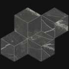 Mosaïque Scultorea par Marca Corona en coloris Tessere Rombo Dark Diamond