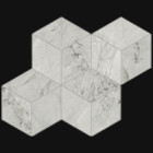 Mosaïque Scultorea par Marca Corona en coloris Tessere Rombo Foam Grey