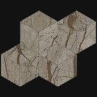 Mosaïque Scultorea par Marca Corona en coloris Tessere Rombo River Grey