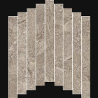 Mosaïque Deepstone par Novabell en coloris Listelli Hyper Obsidian