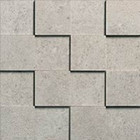 Mosaïque Novabell Sovereign Grigio Chiaro 3D 7,5x7,5