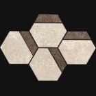 Mosaïque Breccia par Pavigrés en coloris Gold