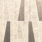 Mosaïque Breccia par Pavigrés en coloris Gold/Silver